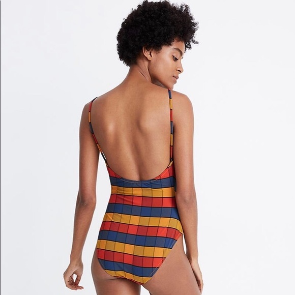 Madewell Second Wave Ruffled Drawstring One-Piece - Picture 3 of 16